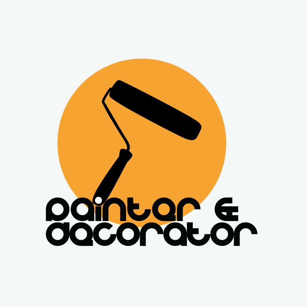 painter and decorator logo design