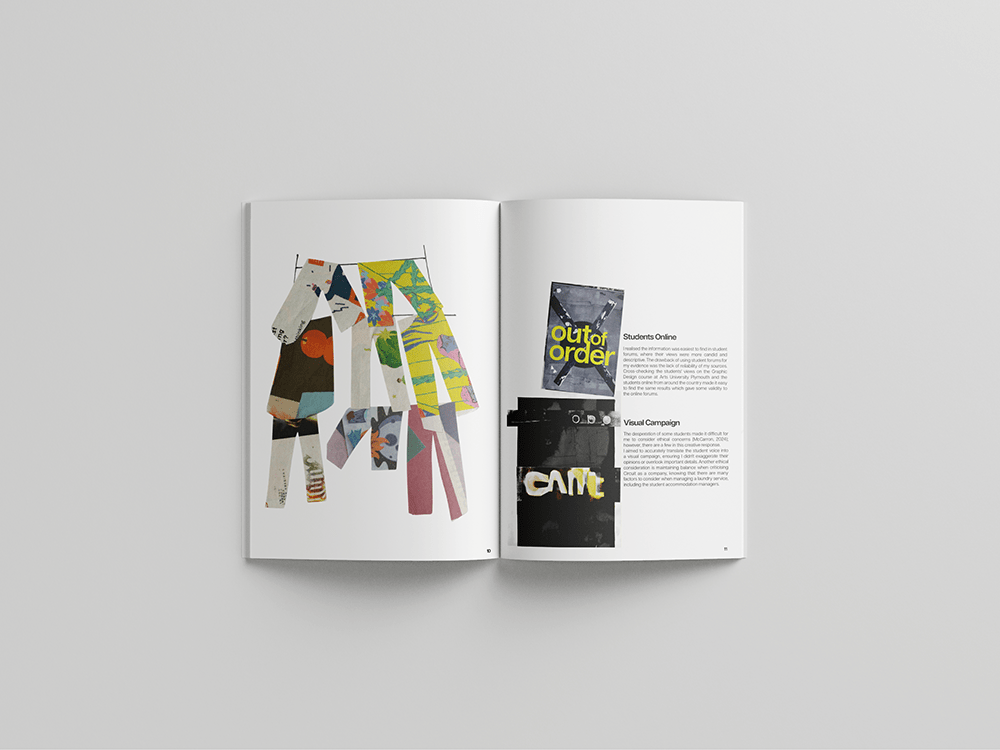 Launder pages